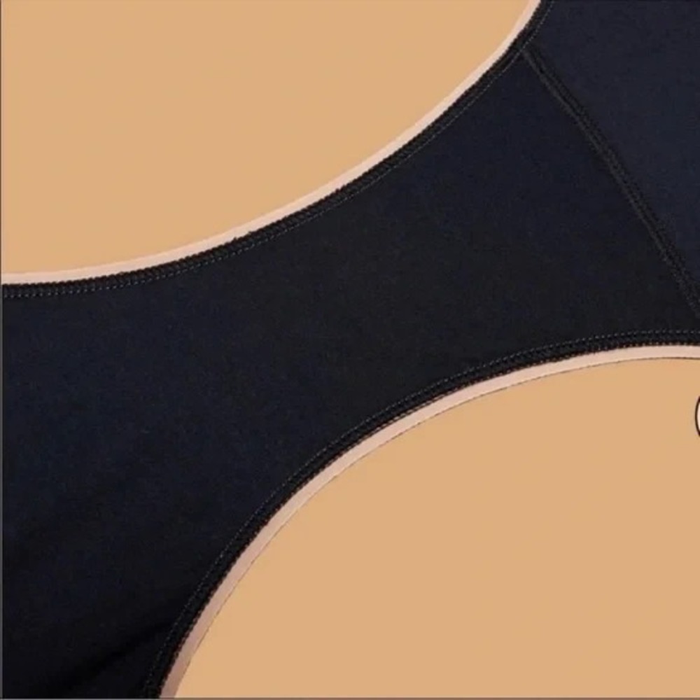 NWT Thinx Period Panty High Waist Super Absorbency3X Black Underwear Hi-Waist - Picture 2 of 8